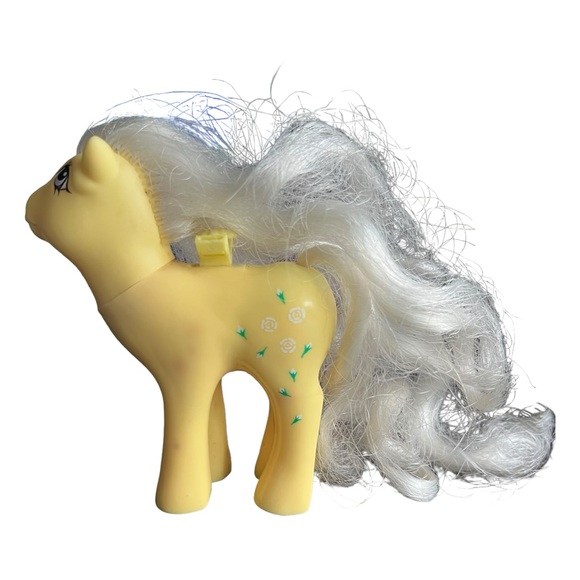 Rosedust Flutter Pony 4 in. No Wings G1 Vintage 1986 My Little Pony As Is - Picture 6 of 15